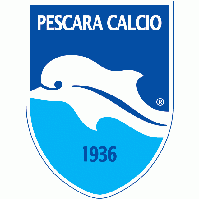 italian serie a pescara pres primary logo t shirt iron on transfers